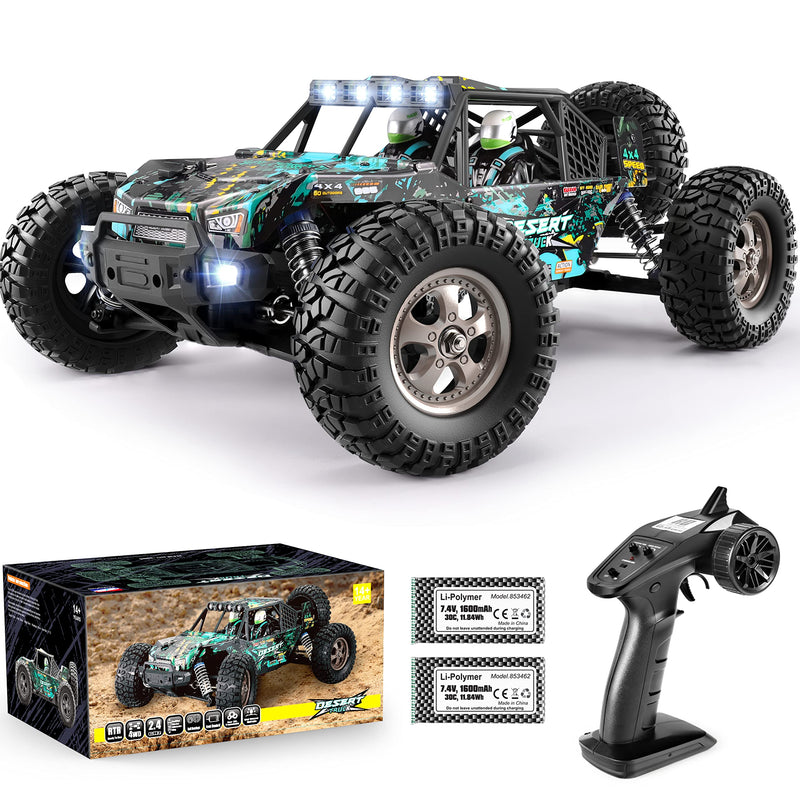 HAIBOXING 2995 Remote Control Truck 1:12 Scale RC Buggy 550 Motor Upgrade Version 42KM/H High Speed RC Cars Electric Powered 4X4 Off-Road RTR Ideal Hobby for Kids& Adults 40+ Min Play