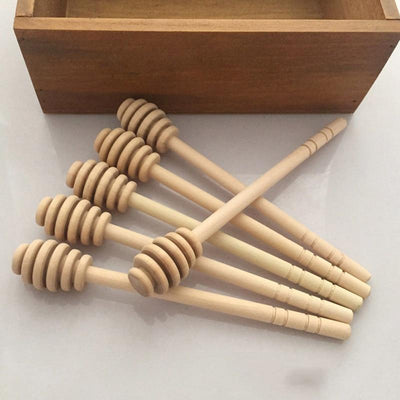 2pcs Eucalyptus Honey Stick with Slotted Design