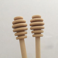2pcs Eucalyptus Honey Stick with Slotted Design